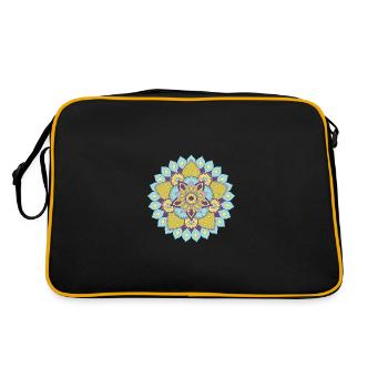 Mandala - Sac Retro - noir/or - Dos
