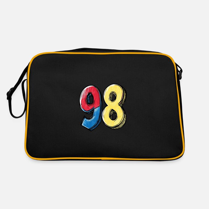 98 Number Comic Retro Bag