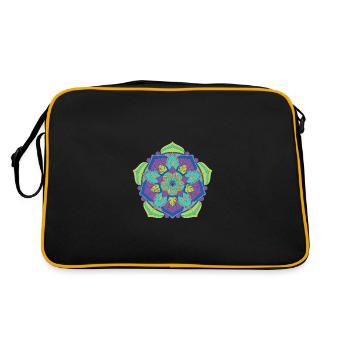 Mandala - Sac Retro - noir/or - Dos