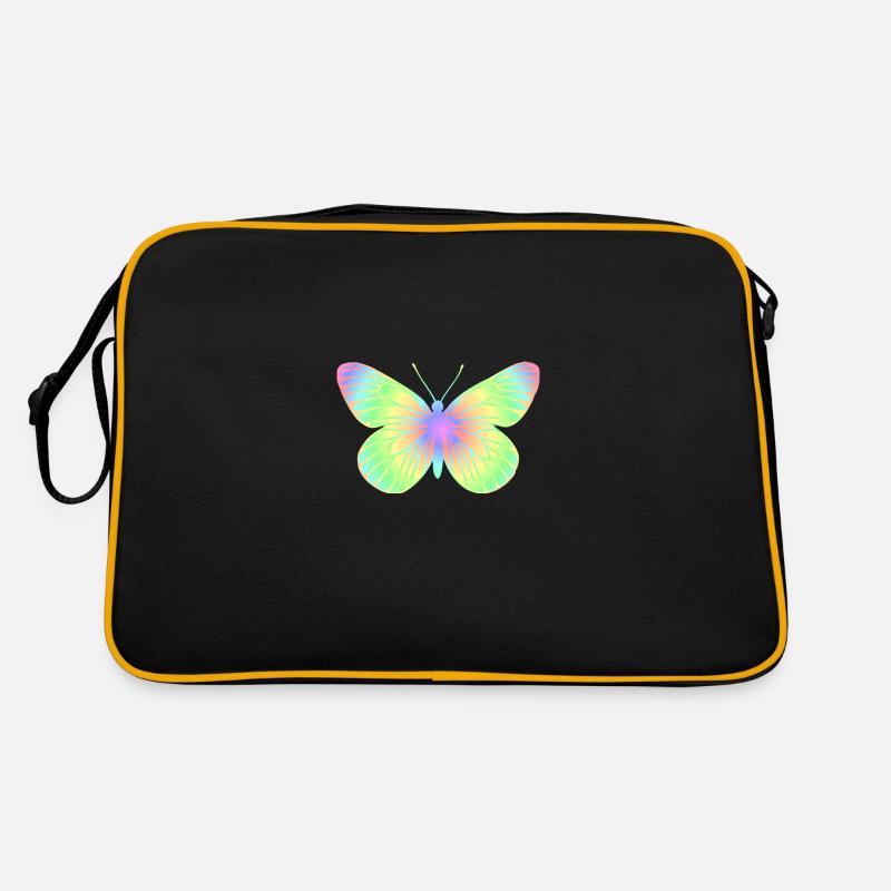 Schmetterling 2 Retro Tasche