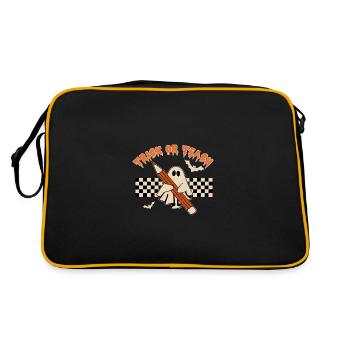 Halloween Trick ou Treat - Sac Retro - noir/or - Dos