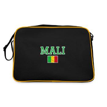 Mali - Sac Retro - noir/or - Dos