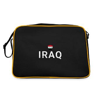 Irak - Sac Retro - noir/or - Dos