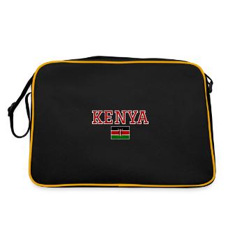 Kenya - Sac Retro - noir/or - Dos