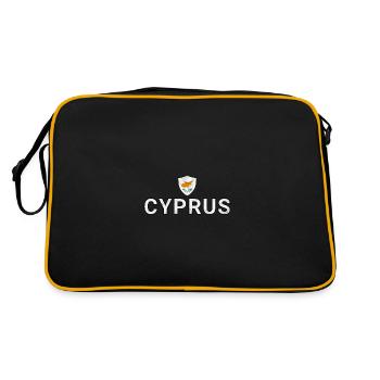 Chypre - Sac Retro - noir/or - Dos