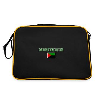 Martinique - Sac Retro - noir/or - Dos