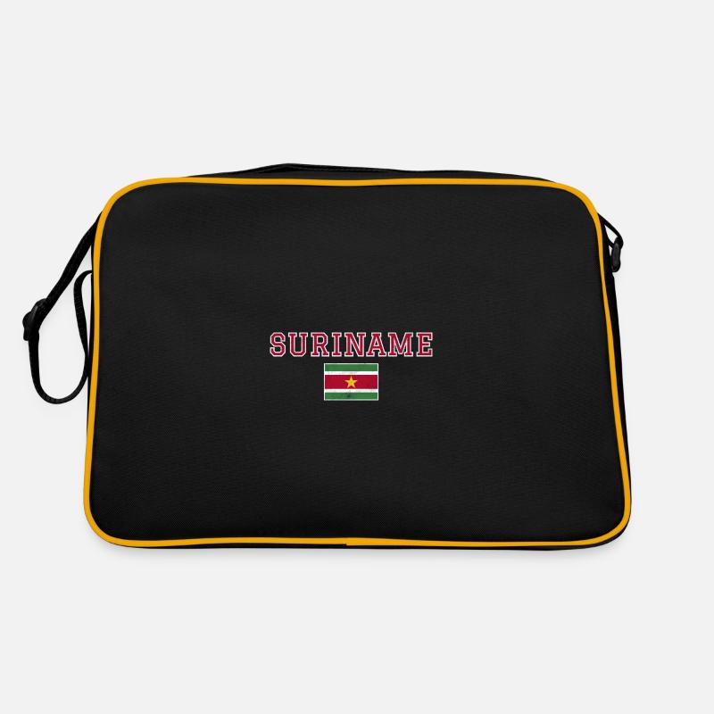 Suriname - Sac Retro - noir/or