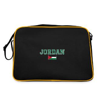 Jordanie - Sac Retro - noir/or - Dos