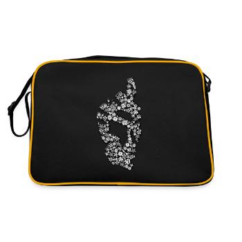 Corse - Retro Bag - black/gold - Back
