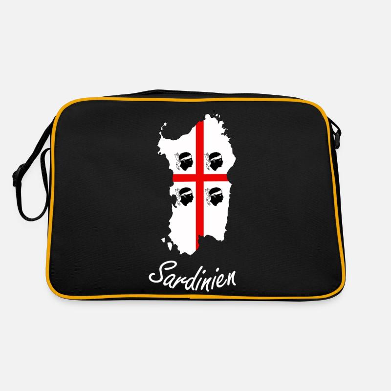 Sardaigne I Sardaigne - Sac Retro - noir/or