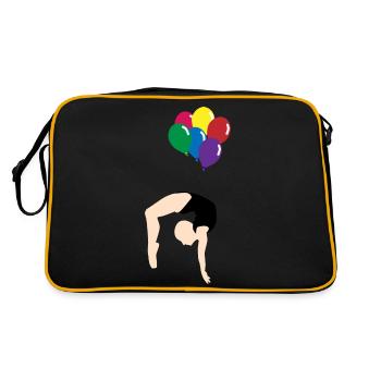 Balloon - Sac Retro - noir/or - Dos