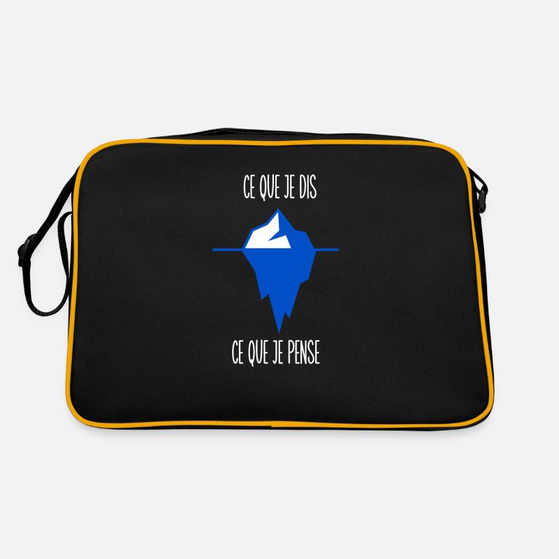 ce que je dis ce que je pense Sac Retro