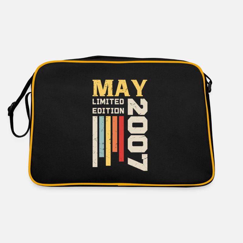 Mai 2007 - Geburtstagsgeschenk geboren im Mai 2007 Mai Retro Tasche