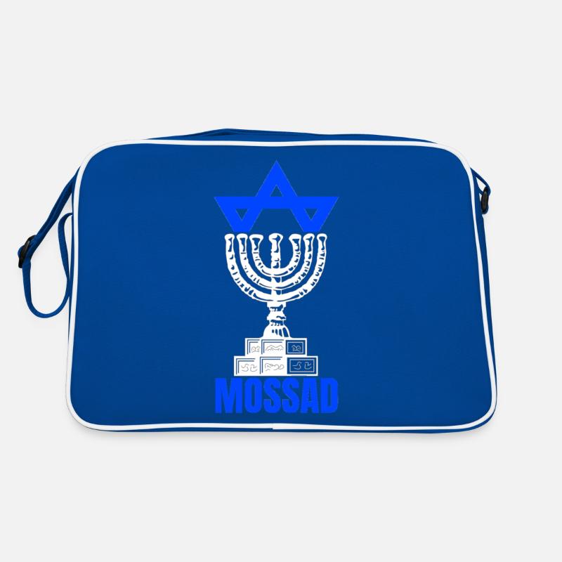 Mossad Israel Israeli Intelligence Tel Aviv Retro Bag