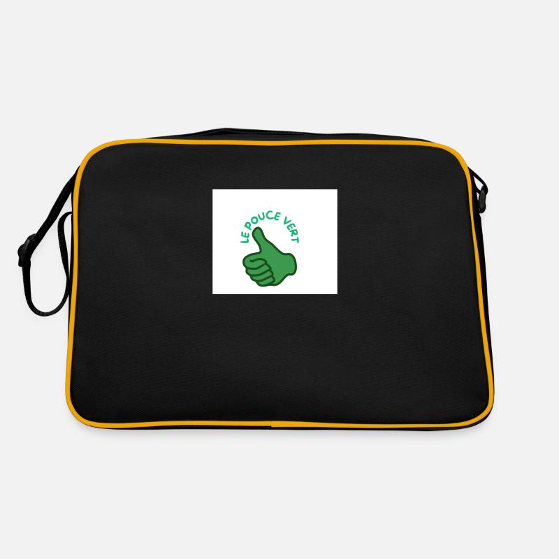 DER GRÜNE DAUMEN 1 Retro Tasche