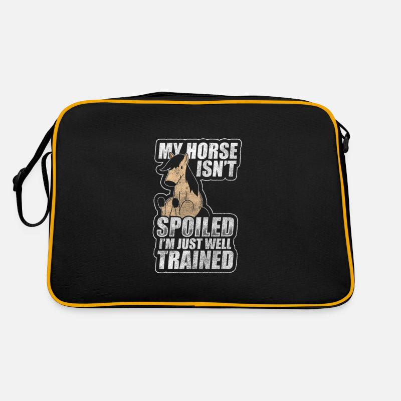 Pferd Tier Retro Tasche