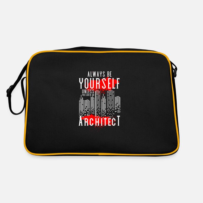 Engineer Building Construction Retro Bag