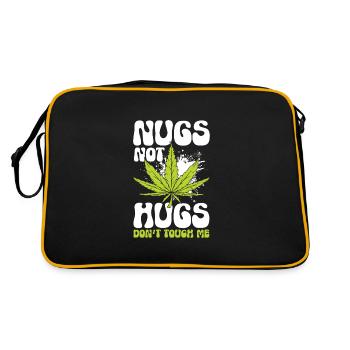 Don't Touch My Provocation Trouble - Retro Bag - black/gold - Back