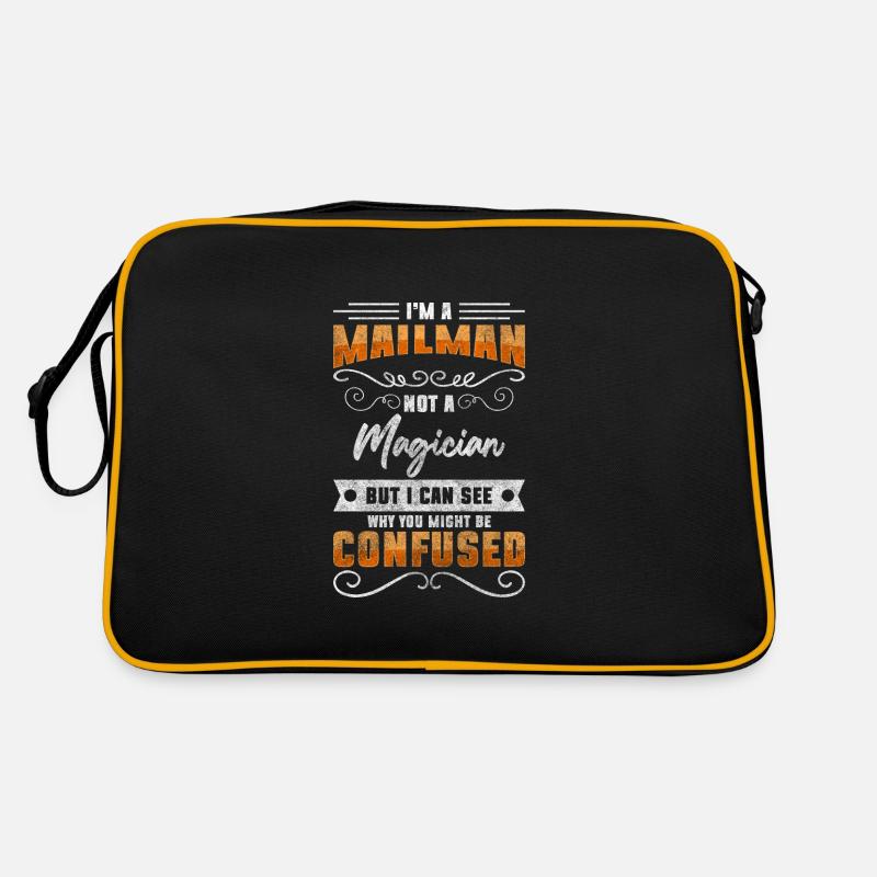 Postman Parcel Work Messenger Retro Bag