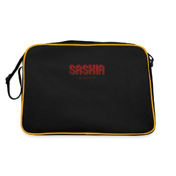 Saskia - Sac Retro - noir/or - Dos