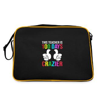 Middle School Teachers - Retro Bag - black/gold - Back