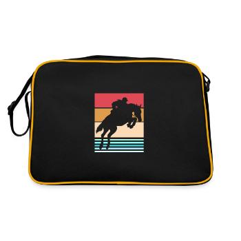 Saut d’obstacles Saut d’obstacles - Sac Retro - noir/or - Dos