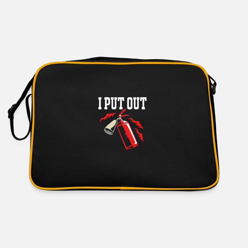 Firefighter Fire Brigade Retro Bag