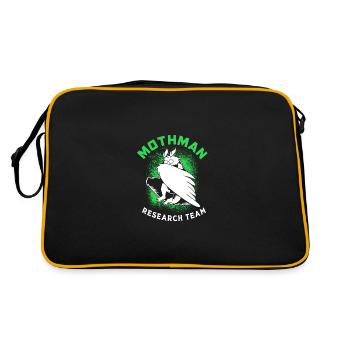 Mothman - Retro Bag - black/gold - Back