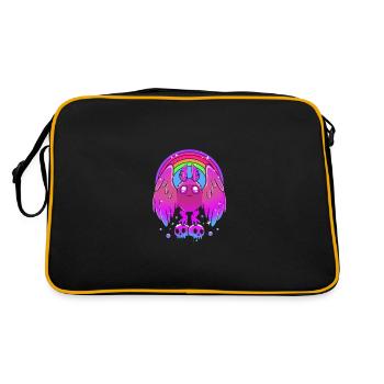 Mothman - Retro Bag - black/gold - Back
