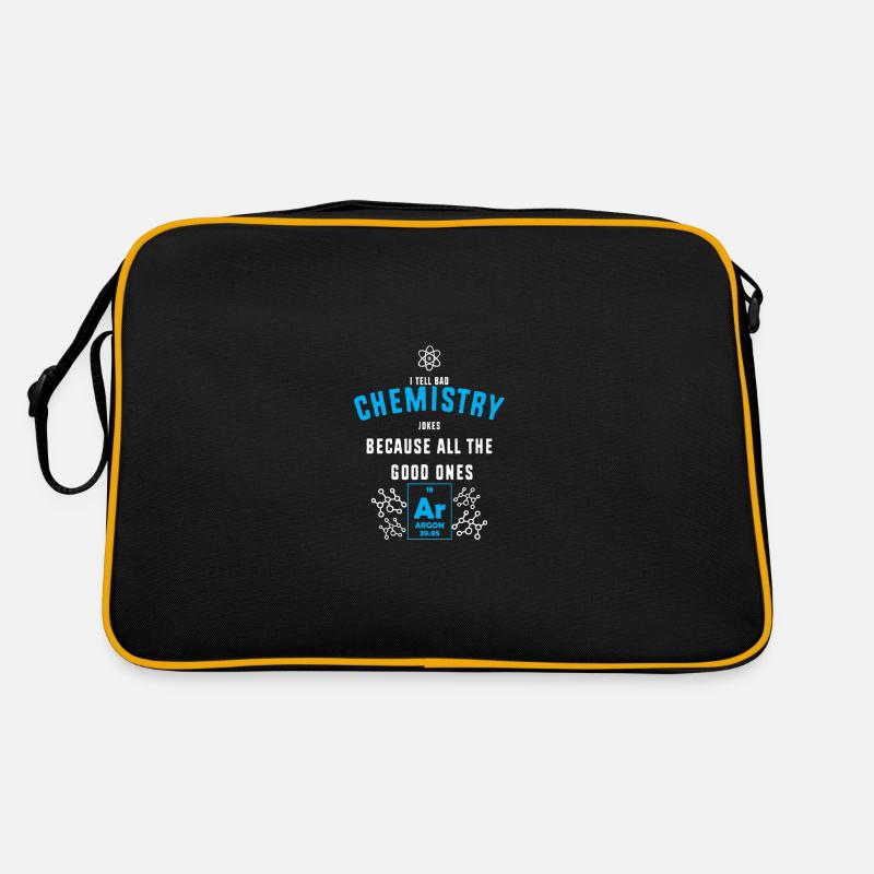 Professeur de chimie Chimiste Sac Retro