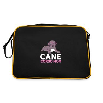 Cane corso - Sac Retro - noir/or - Dos