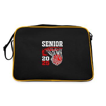 Classe de 2025 - Sac Retro - noir/or - Dos