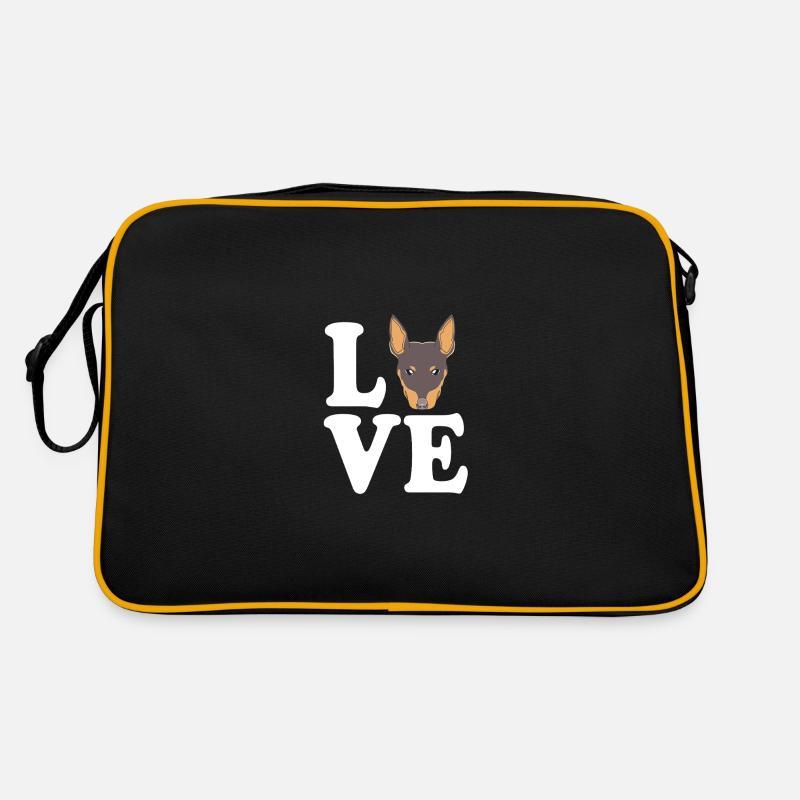 Zwergpinscher Retro Tasche