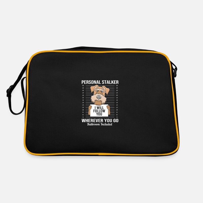 Airedale Terrier Retro Tasche