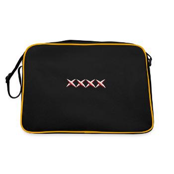 croix - Sac Retro - noir/or - Dos