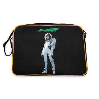 Pin-up lunaire - Sac Retro - noir/or - Dos
