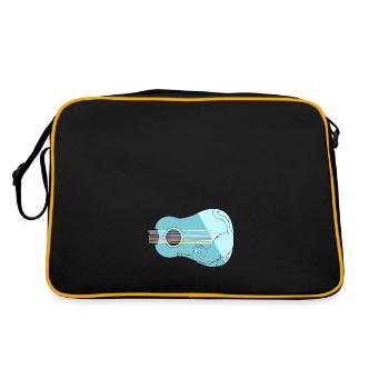 Guitar Cat - Retro Bag - black/gold - Back