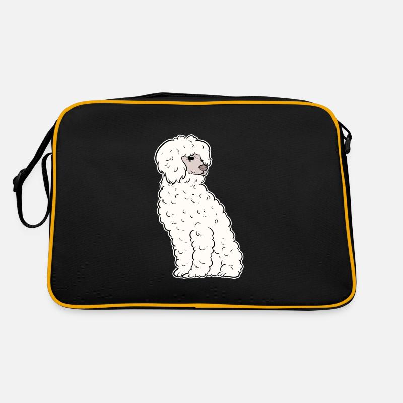 Caniche Chien Nain Caniche Jouet Caniche Petit Caniche Chiot Chiot Sac Retro