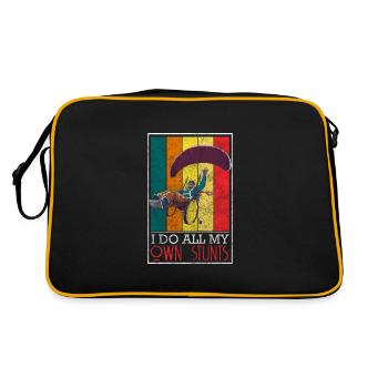 Handicap Drôle - Sac Retro - noir/or - Dos
