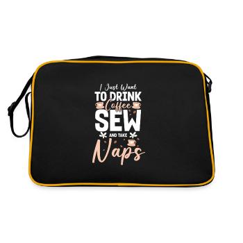 Tailleur Lingerie Tailleur - Sac Retro - noir/or - Dos