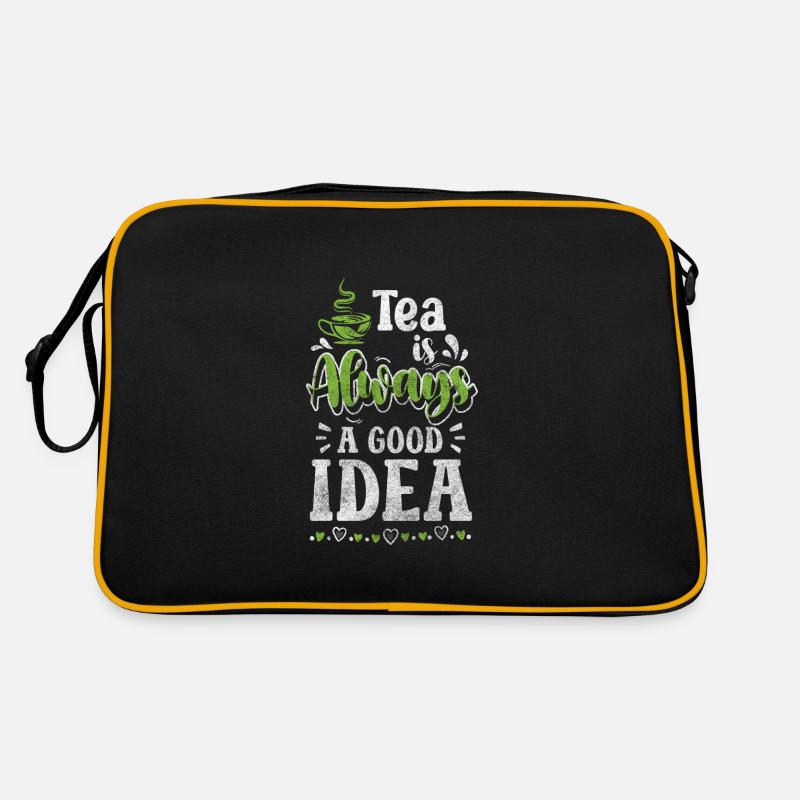 Tee Gemütlich Teetasse Teekanne Retro Tasche