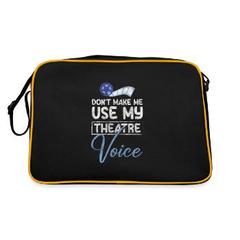 Theatre Play Direction Broadway - Retro Bag - black/gold - Back
