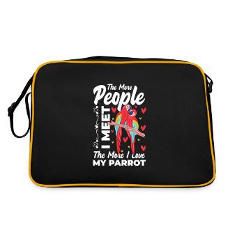 Ara Habitat Animal Tropiques - Sac Retro - noir/or - Dos