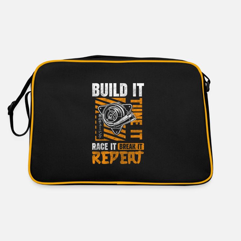 Tuning mechaniker klassiker Retro Tasche
