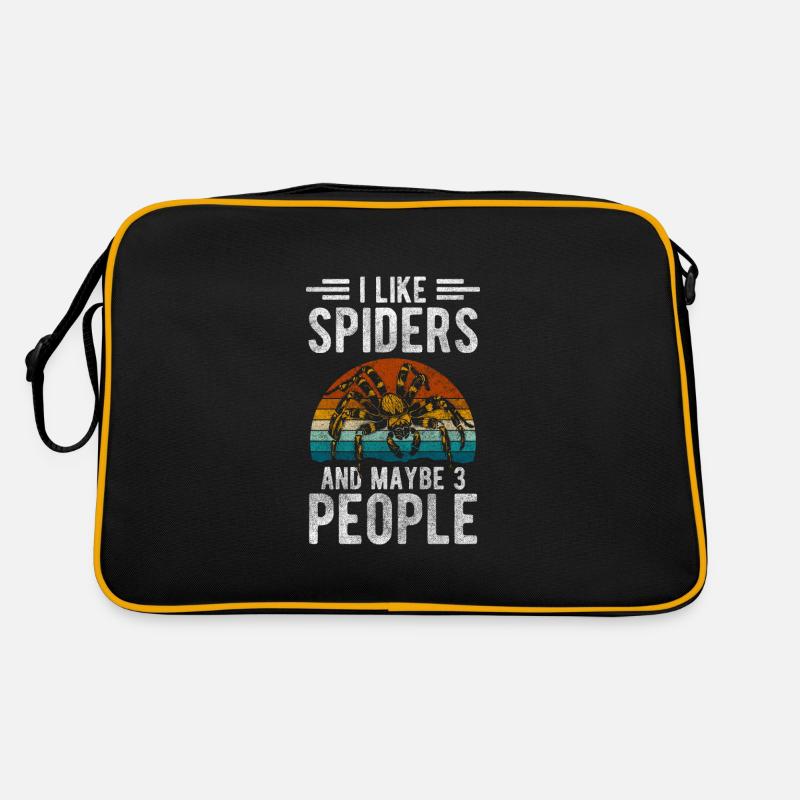 Spiders Arachnid Tarantula Insect Retro Bag