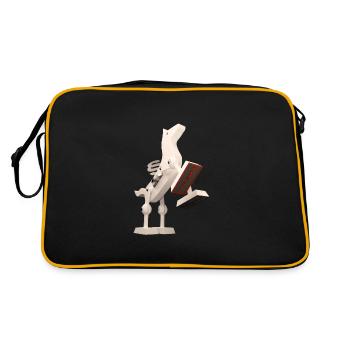 Le moule officiel - Sac Retro - noir/or - Dos