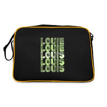 Louis Louis - Sac Retro - noir/or - Dos