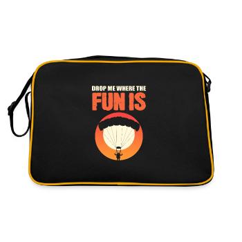 Laissez-moi laisser tomber le cadeau de l’amateur de sport - Sac Retro - noir/or - Dos