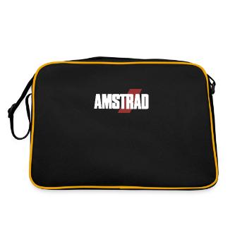 Logo Amstrad Classique – Style Vintage 03 - Sac Retro - noir/or - Dos