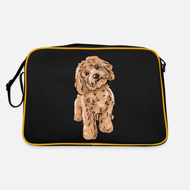 Chien Cockapoo Sac Retro